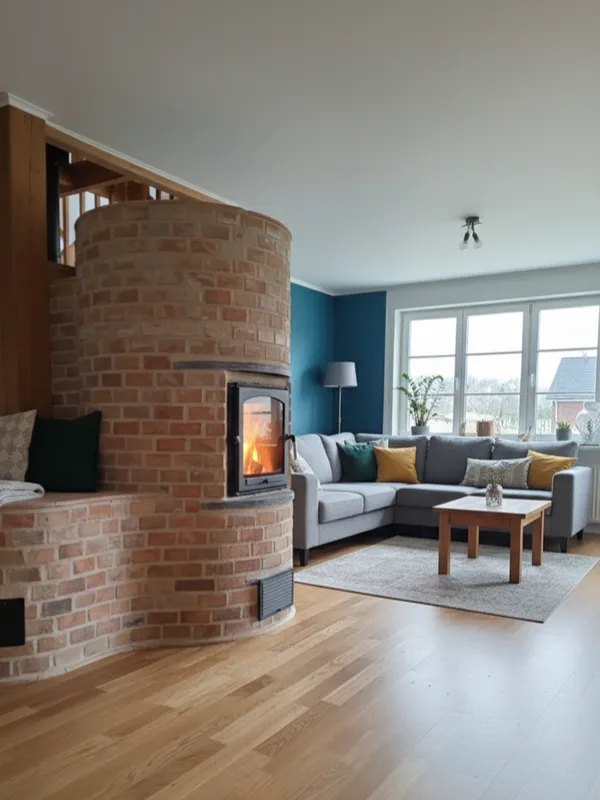 Réalisation de poêle de masse 8