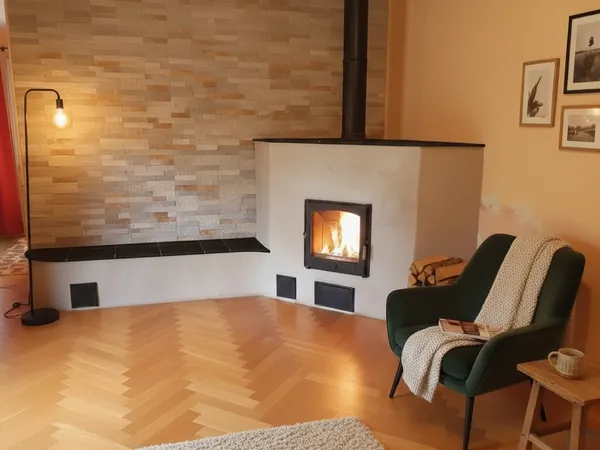 Réalisation de poêle de masse 9