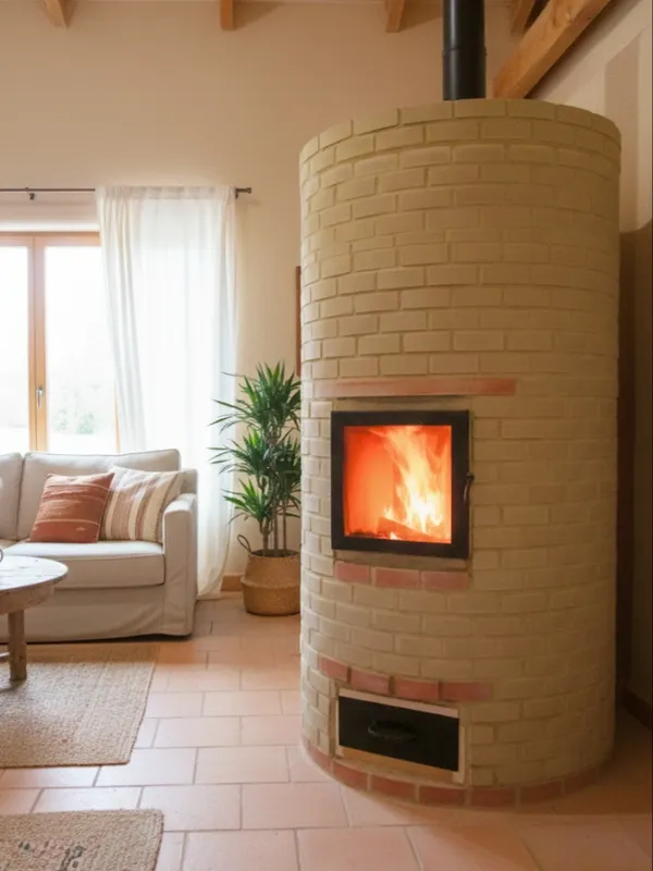 Réalisation de poêle de masse 11