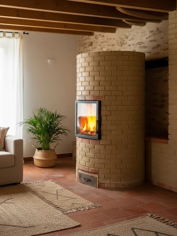 Réalisation de poêle de masse 12