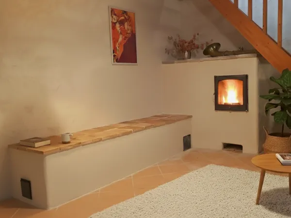 Réalisation de poêle de masse 14